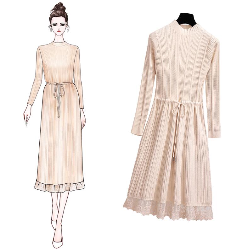 Turtleneck Dress, Layered Dress, Sweater Dress