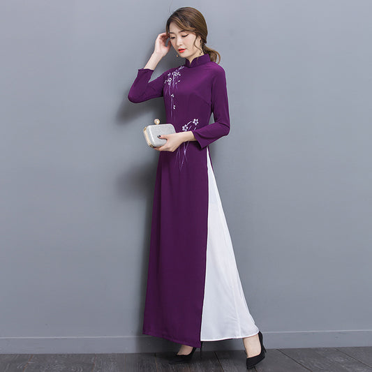Improved Cheongsam, Tea Dress, Vintage Dress